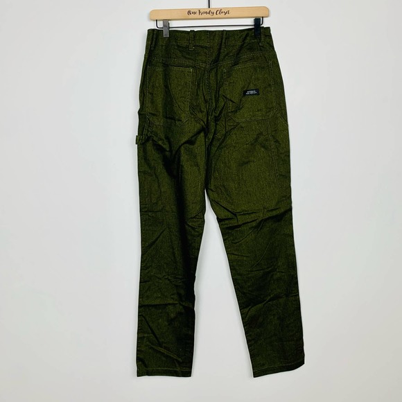 Saturdays NYC | NWT Kareem Carpenter Olive Pants Size 30 - Picture 9 of 11